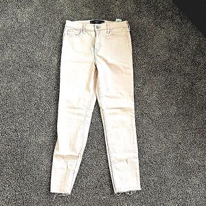 Pastel pink denim high rise Jeans 5